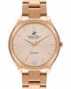 BEVERLY HILLS POLO CLUB Diamond Rose Gold Stainless Steel Bracelet BEVERLY HILLS