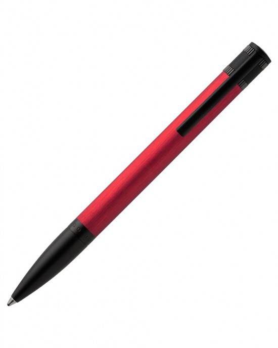 Hugo Boss Στυλό Ballpoint Explore Brushed Red, HSN0034P ΣΤΥΛΟ BOSS