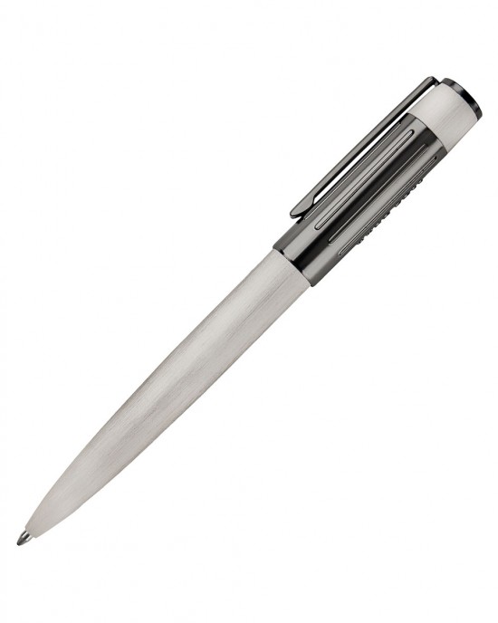 Hugo Boss Ballpoint pen Gear Ribs Chrome, HSV3064B BOSS PEN