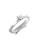 ENGAGMENT RING K18 WITH DIAMOND RINGS 