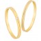 Wedding rings K14, yellow gold