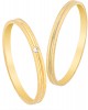 Wedding rings K14, yellow gold ENGAMENT RINGS