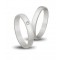 Wedding rings K14, white gold